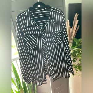 3X Roz & Ali Breathable Blouse